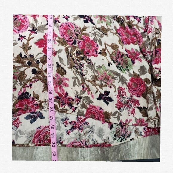 Women's Tassels & Lace Blouse Size L GUC - Picture 4 of 8